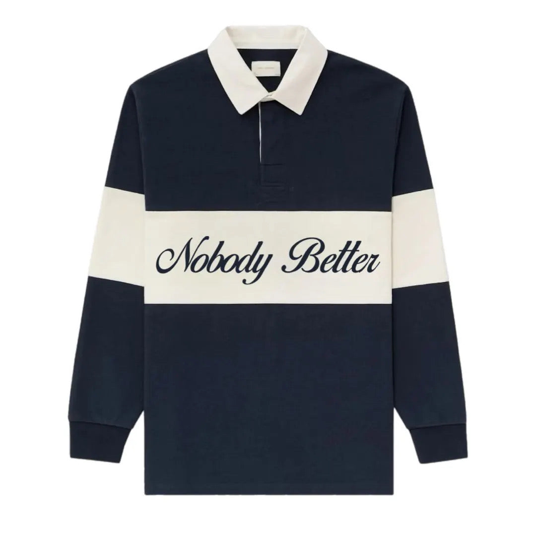 Wavy Blue Rugby