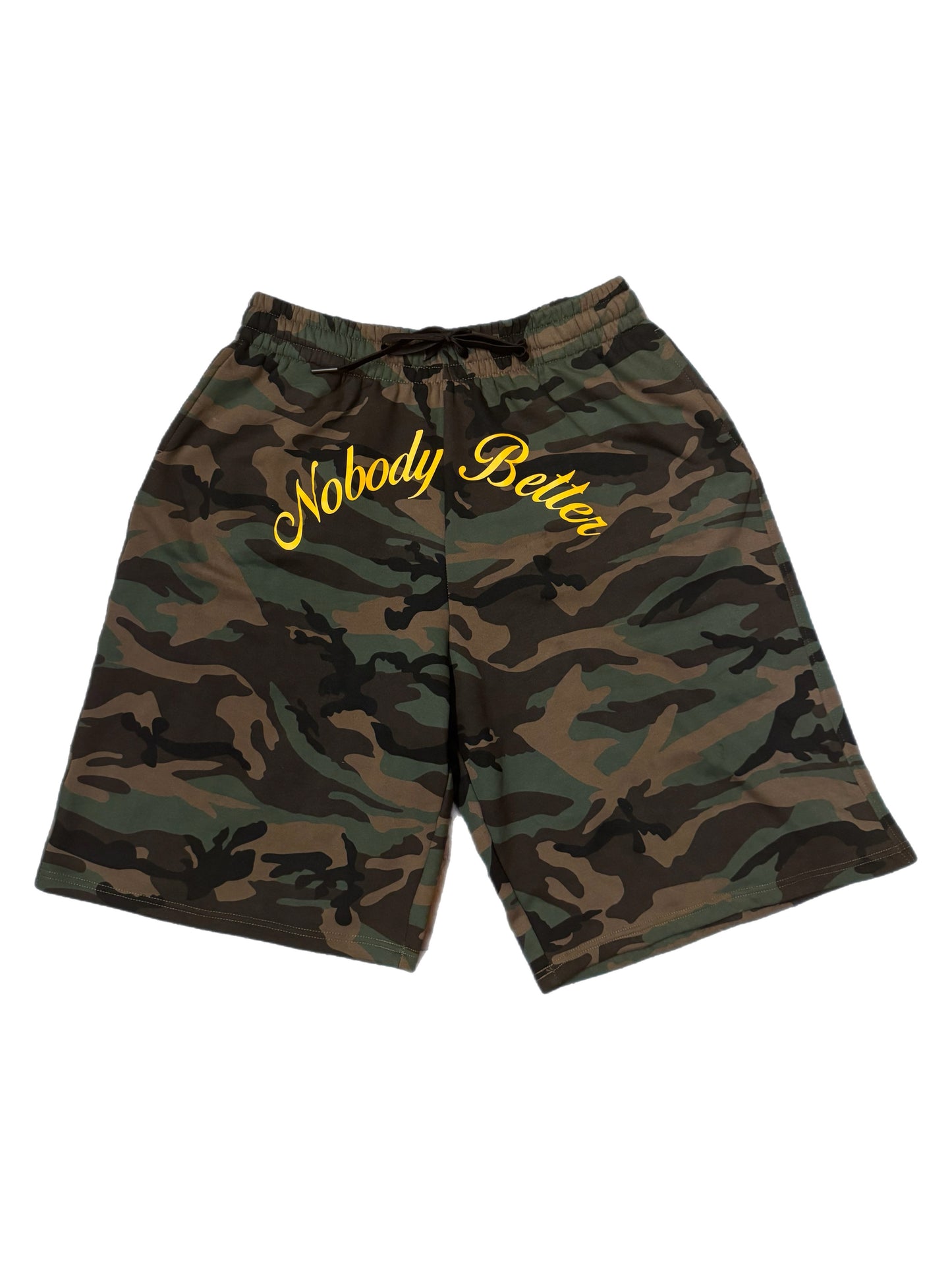 Baggy Camo Sweat Shorts